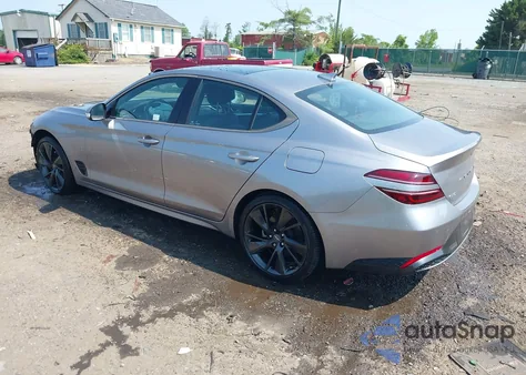 2023 Genesis G70 2.0T Awd z USA, uszkodzony, nr VIN KMTG34TA2PU121151